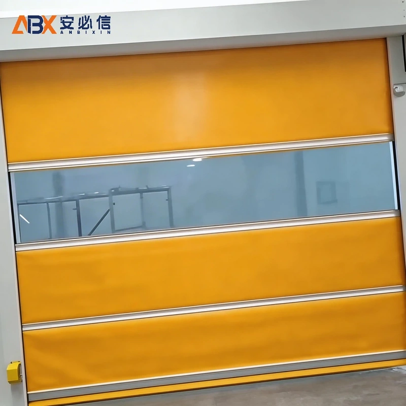 白银PVC快速门