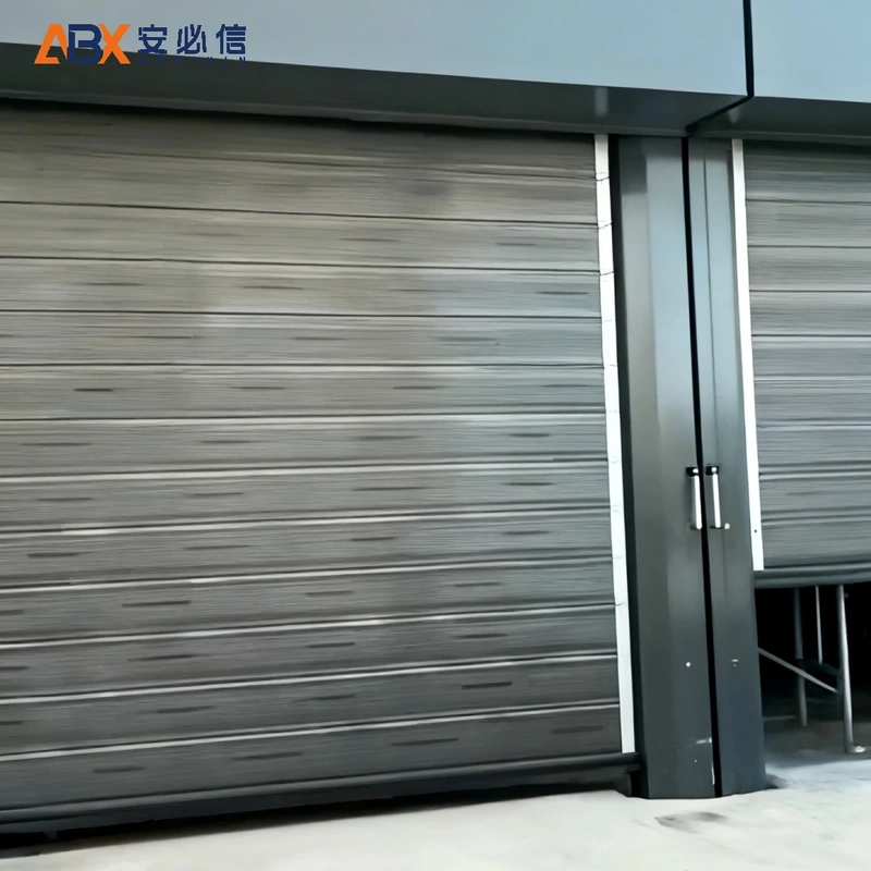 白银铝制高速门